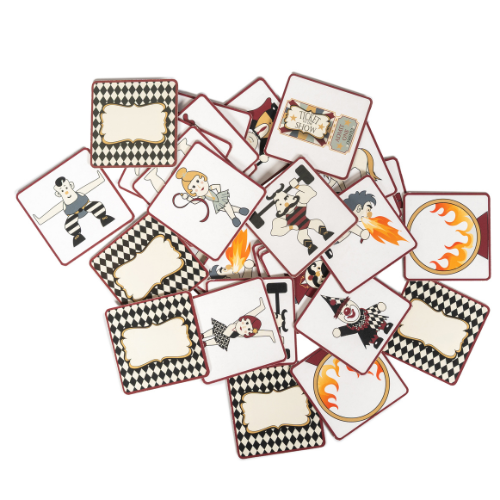 Vintage Circus Memory-Kartenspiel