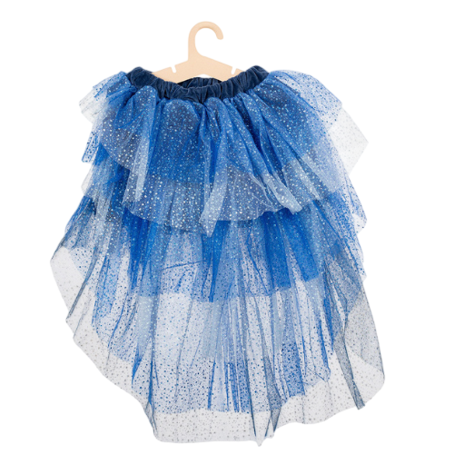 Jupe de Cirque Vintage avec Train - Bleu