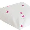 Cushion cover 30 x 40 stars pink - francis ebet