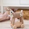 Pull-toy animal, deer, light brown - Sebra