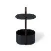 Umbra Bellwood Side Table with Storage Space and Cable Channel - Umbra