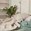 Linus uni, natural top bed sheet 240x270 cm - lavie