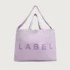 Canvas Shopper purple haze - Gray Label