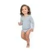 Baby bodysuit Bono silk Clearwater - minimalisma