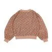 Sweater Flower Dots Rose Clay - Buho