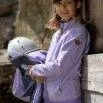 Kinder Fleece Jacke Elisha lavender - rukka