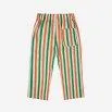 Vertical Stripes woven trousers - Bobo Choses