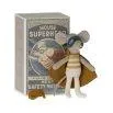 Superhero mouse, little brother in a matchbox - Maileg