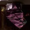 Linus uni plum Kissenbezug 40x60 cm - lavie