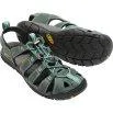 Women's sandals Clearwater CNX Leather mineral blue/yellow - Keen