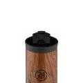 24 Bottles Thermo Cup Travel Tumbler 0.35 l Sequoia Wood
