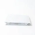 LAKAN silver, fitted sheet 90x200+30 cm
