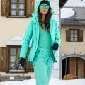 Chaussette de ski Maude vert biscaïen