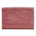 Couverture de poupée tricotée - rose