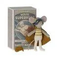 Superhero mouse, little brother in a matchbox