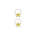 Set d'élastiques à cheveux Tiny Dancing Star yellow