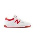 Teen sneakers 480 white/red