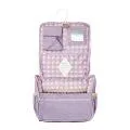 Toiletry bag with clothes hanger Lilac