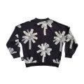 Sweater Palms Midnight Black