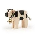 Freiburg calf with bell wooden animal Trauffer
