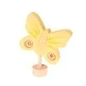 Figurine à assembler Papillon jaune