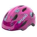 Scamp Helmet pink streets sugar daisies