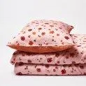 SOSTO dusty pink/caramel, pillow case 65x65 cm