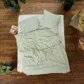 Louise comforter cover 160x210 cm sage