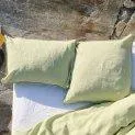 Linus pillowcase 65x100 uni, moss green