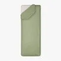 Baby crib sheet for feather cradle Seagrass Green