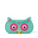 Monkey tooth pencil case owl