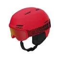 Ski helmet Spur Flash Combo matte bright red