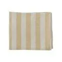 OYOY tablecloth striped, light yellow / white