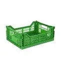 Midi Green storage basket