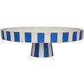Decorative bowl Toppu Tray Ø 27 cm, blue/white
