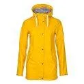 Ladies rain jacket Vally Yellow - Also in wet weather top protected against wind and weather | Stadtlandkind