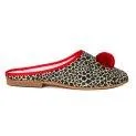Tiger Bisluft Rouge Pom - Des chaussures confortables de marques du commerce équitable | Stadtlandkind