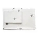 Housse de duvet 160 x 210 étoiles gris - De beaux articles pour la chambre à coucher | Stadtlandkind