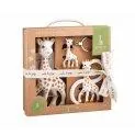 Dreier Set Sophie la girafe So'Pure - Beissringe aus natürlichen Materialien in allen Formen und Farben | Stadtlandkind