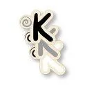 Large letters K