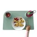 Eat & Play Pad green incl. cotton bag - Painting and drawing with different colored pencils or wax crayons | Stadtlandkind