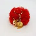 Honey Bunny Mela key ring (red) - shop