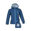 Travelino Rain Coat peacock denim - A rain jacket for trips in the rain with your baby | Stadtlandkind