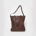 Tote Bag ZIP Plus Dark-Brown
