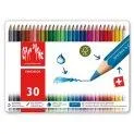 Fancolor coloured pencils 30 pieces - Painting and drawing with different colored pencils or wax crayons | Stadtlandkind