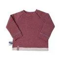 Baby Sweatshirt Bordeaux - Sweatshirt made of high quality materials for your baby | Stadtlandkind