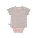 Baby T-Shirt Romper Rose Striped
