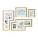 Umbra Picture Frame Mingle Set of 4, Natural - Beautiful items for a cool wall decoration | Stadtlandkind