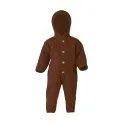 Overall Merino Wool Cinnamon Melange - A jacket for every season for your baby | Stadtlandkind