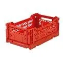 Storage Basket Mini Red - Order is more than half the life | Stadtlandkind